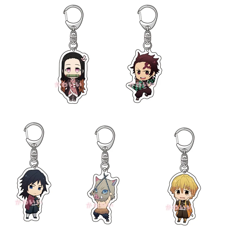 

Брелок для ключей из мультфильма «клинок, рассекающий демонов»