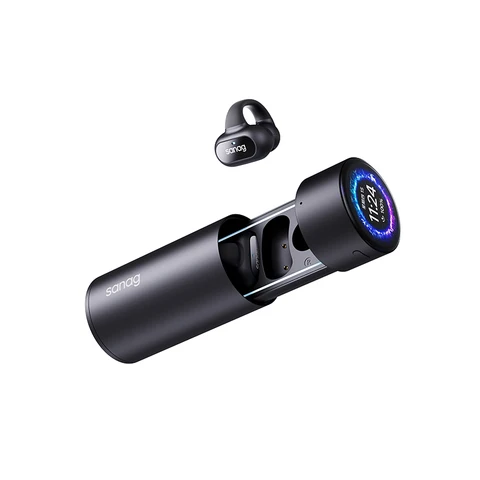 Sanag S11 Открытые наушники Bluetooth Высококачественный MP3 плеер Наушники TWS Беспроводные игры Наушники LED экран Умные часы 32 ГБ динамик