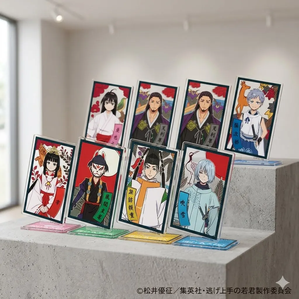 Фото Неуловимый самурай TOKIYUKI YORISHIGE SHIZUKU 10CM акриловой стол рисунок декора модели тарелки милый аниме брелок коллекции №1