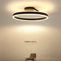 runtion living room led ceiling lamp modern minimalist lighting nordic home bedroom lamp kitchen dining white black round lamps