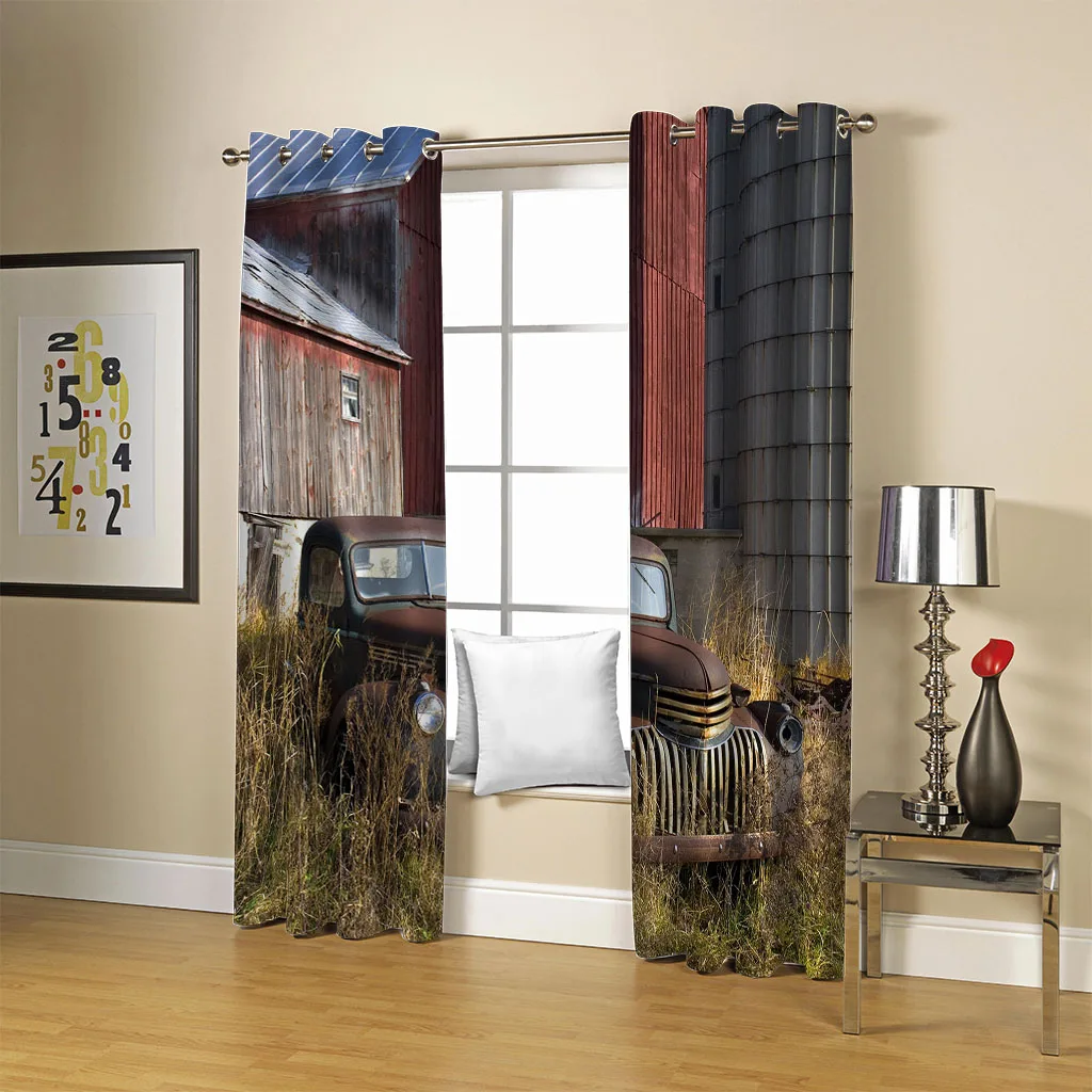 Занавески по индивидуальному заказу затемняющие винтажные промышленные