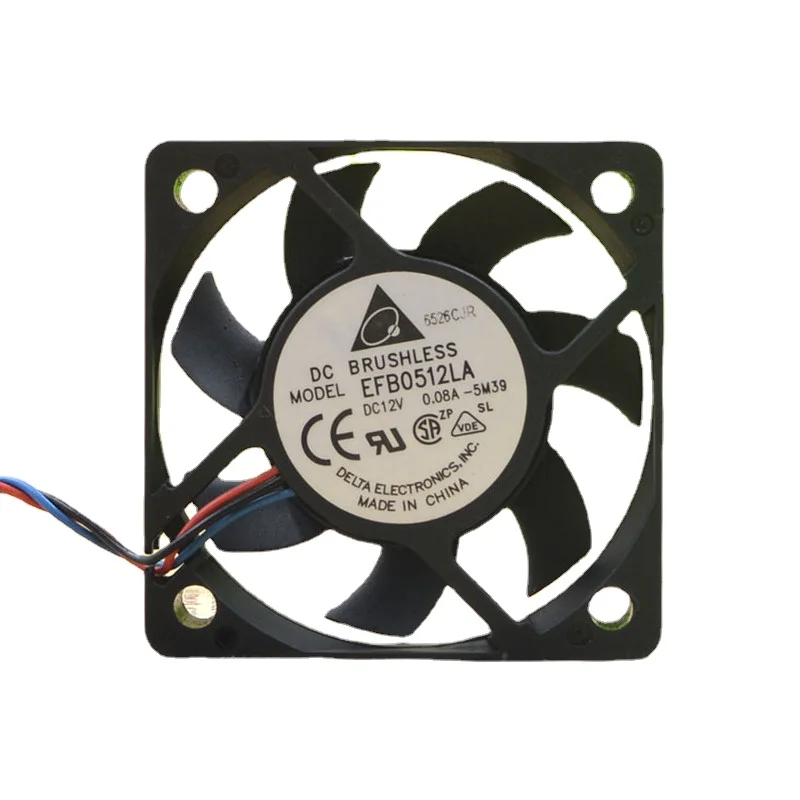 

New CPU Fan For Delta EFB0512LA 12V 0.08A Ball Cooling Fan 5cm 5010 50*50*10mm