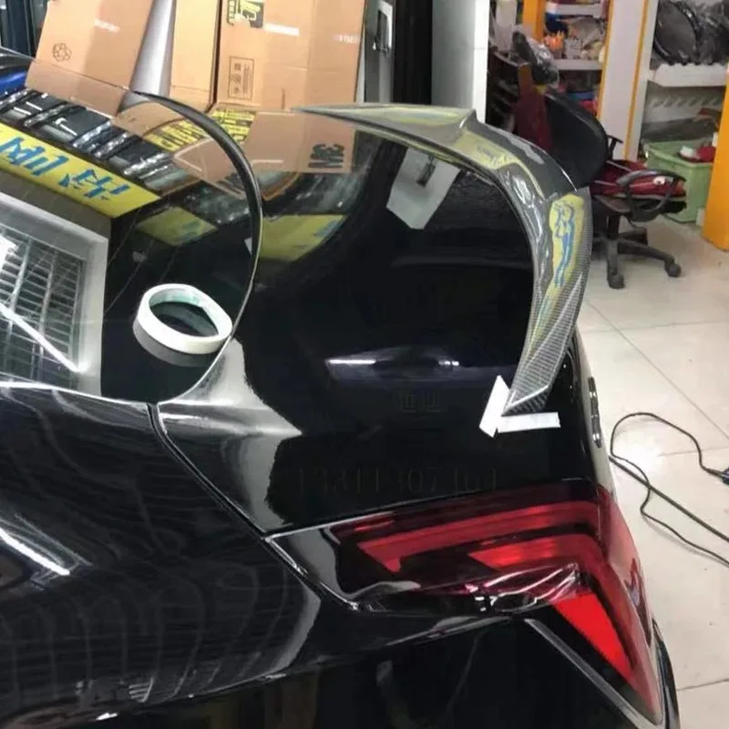 Подходят для Cadillac CT6 2016-2018 задние крылья из углеродного волокна задний спойлер