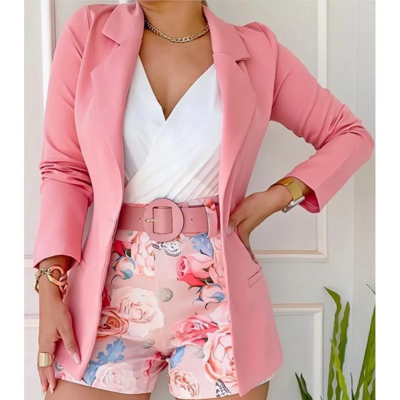 2024 весна-лето женские повседневные комплекты из двух предметов элегантный