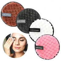 reusable makeup remover pads cotton wipes microfiber make up removal sponge cotton cleaning pads tool