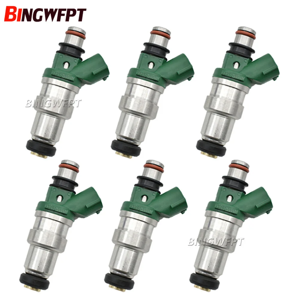 

6 шт., топливные форсунки OEM 23209-11110 23250-11110 для Tercel 1,5 Pas-eo 1995-1999 2320911110 2325011110