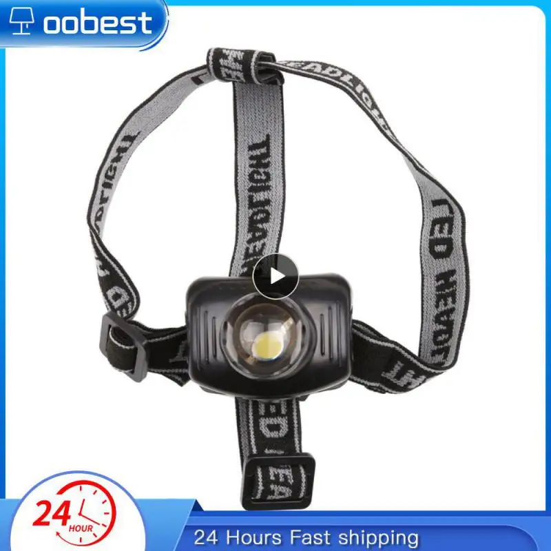 

Portable Headlight Strong Light Headlamp 3 Modes Outdoor Head-Mounted Flashligt Waterproof Headlight Fishing Camping Light