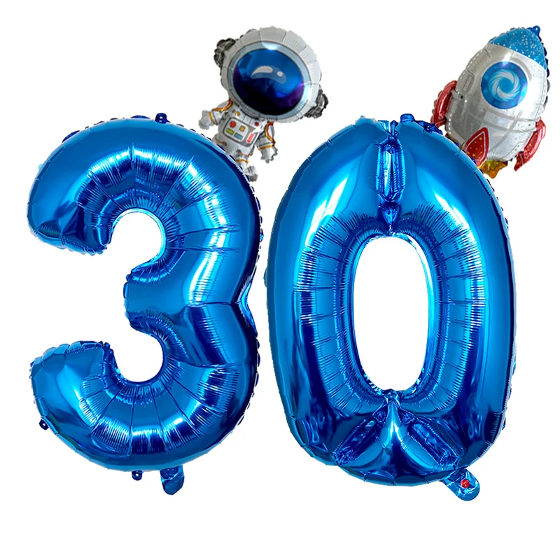 

Воздушные шары из фольги в виде астронавта для вечеринки в космосе