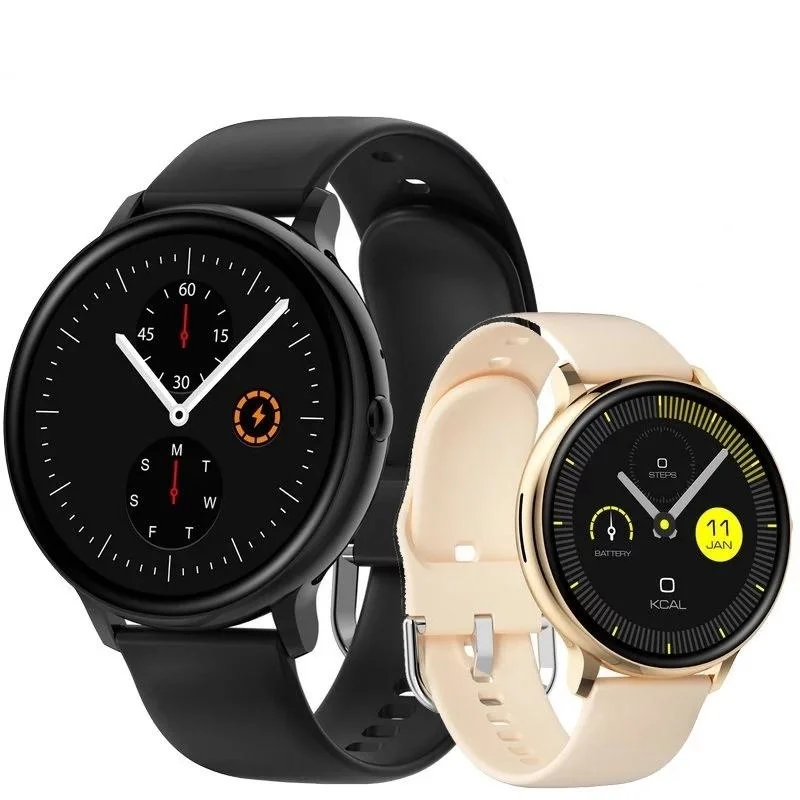 

Q71 Smart Watch Bluetooth Call Men And Women Sports Health Track Metal Shell Watch Clock 1.3 Inch Round Full Touch Screen Smart