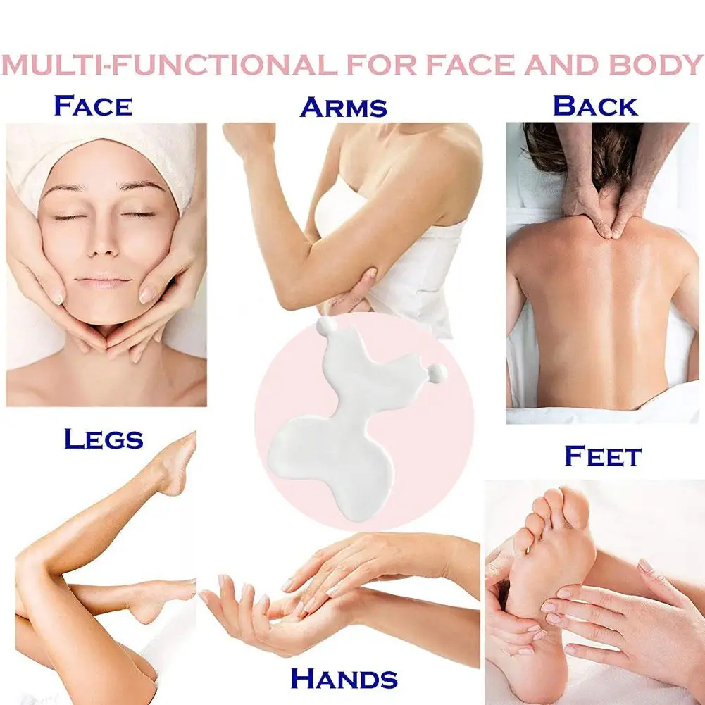 Фото Многофункциональная доска для массажа кожи Gua sha Lif-me meditreatment, резьба по телу, точечная Акупунктура с открытой спиной №4