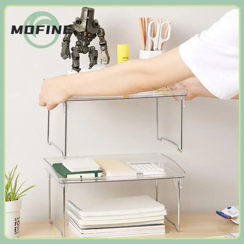 

Home Appliance Storage Rack Makeup Organizer Side Table Desktop Shelf Multi-functional Stackable Cosmetics Storage Rack