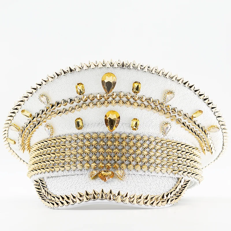 Головной убор в стиле стимпанк для мужчин и женщин стильная шапка милитари Sergeant