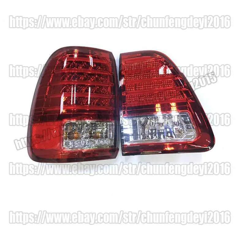 Задние фонари задние тормоз для Toyota Land Cruiser 100 J100 1998-2007 4 шт.