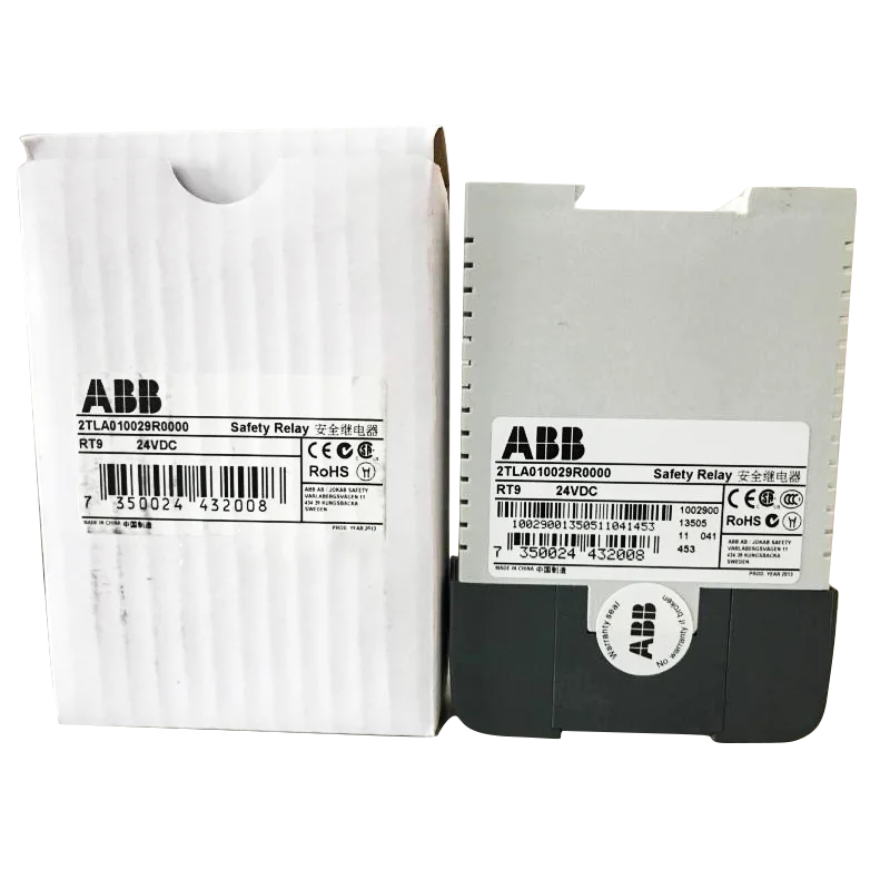 Оригинальное реле безопасности ABB RT9 24 В постоянного тока JOKAB 2TLA 010029 R0000