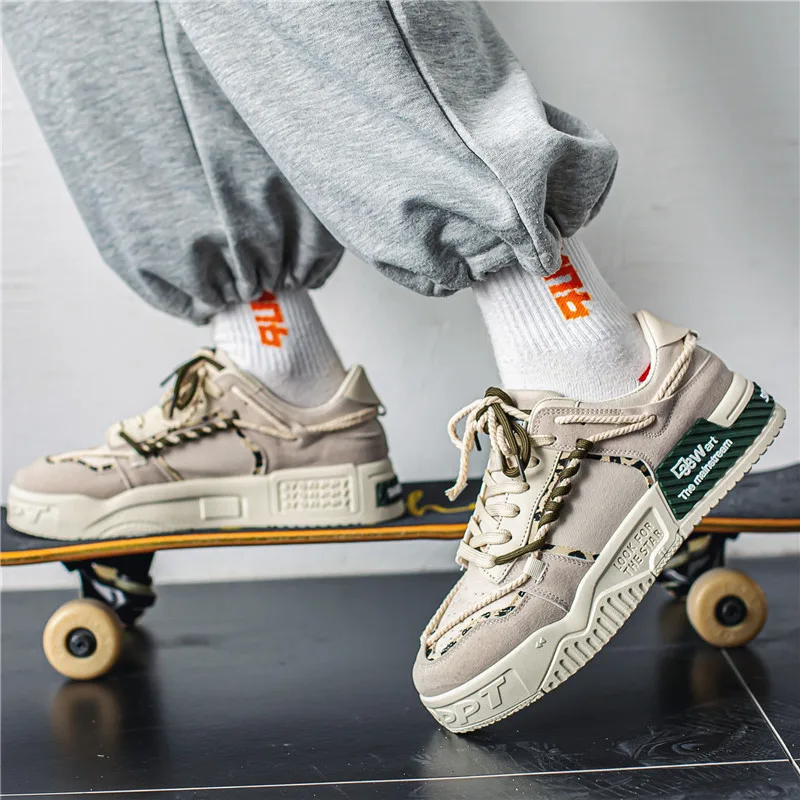 

Men's Sneakers Breathable Low-Top Canvas Shoes Fashion Original Denim Design Men's Colorblock Casual Sneakers Zapatos De Hombre