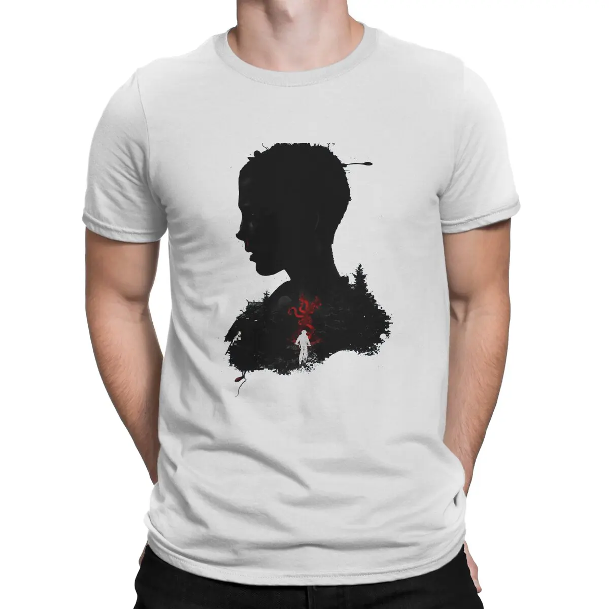 

Cool Men's T Shirts Stranger Things Joyce Byers Teleplay Casual Tee Shirt Short Sleeve Crewneck T-Shirts Pure Cotton Adult