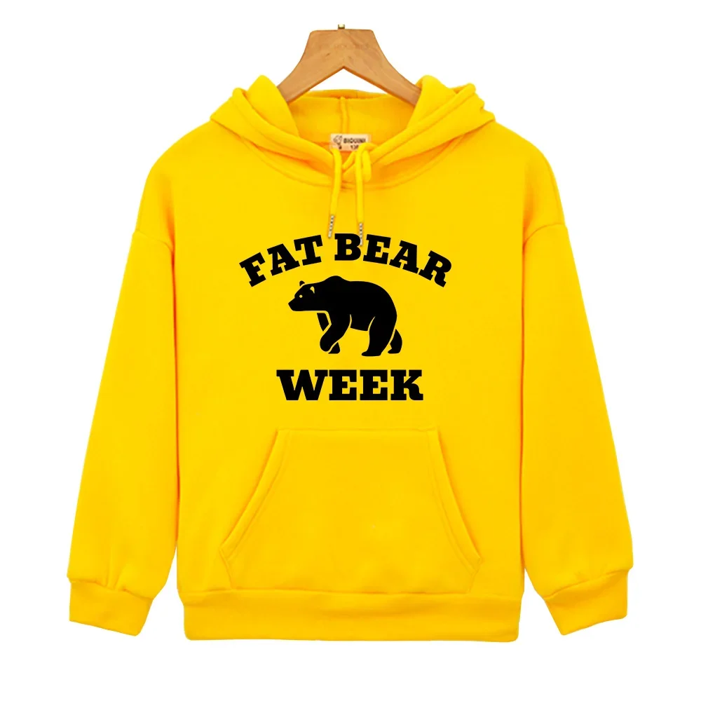 Толстовки с милым принтом Fat Bear Week, уличная одежда, одежда для мальчиков и девочек, кавайные детские пуловеры с графическим принтом, толстовка с длинными рукавами (art.: 3920c3a30b60d) - 3920c3a30b60d