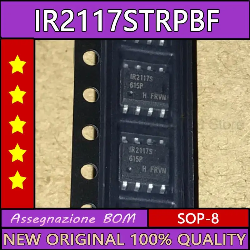 

10 шт./лот новый оригинальный чип драйвера ir2117strpbf ir2117 ir2117s MOS sop-8