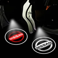 car door led welcome light projector lamp auto emblem light styling accessoies for nissans nismo x trail almera qashqai tiida