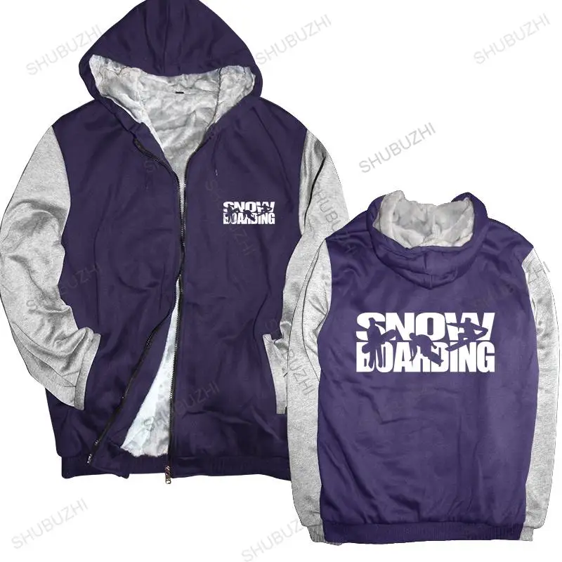 Хлопковые мужские толстовки зимняя куртка SNOWBOARDING Snowboard Winter boarden Schrift Sport Siviwonder