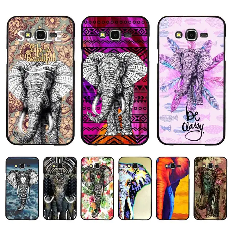 

Elephant totem Phone Case for Samsung J8 J7 Core Dou J6 J4 plus J5 J2 Prime A21 A10s A8 A02 cover