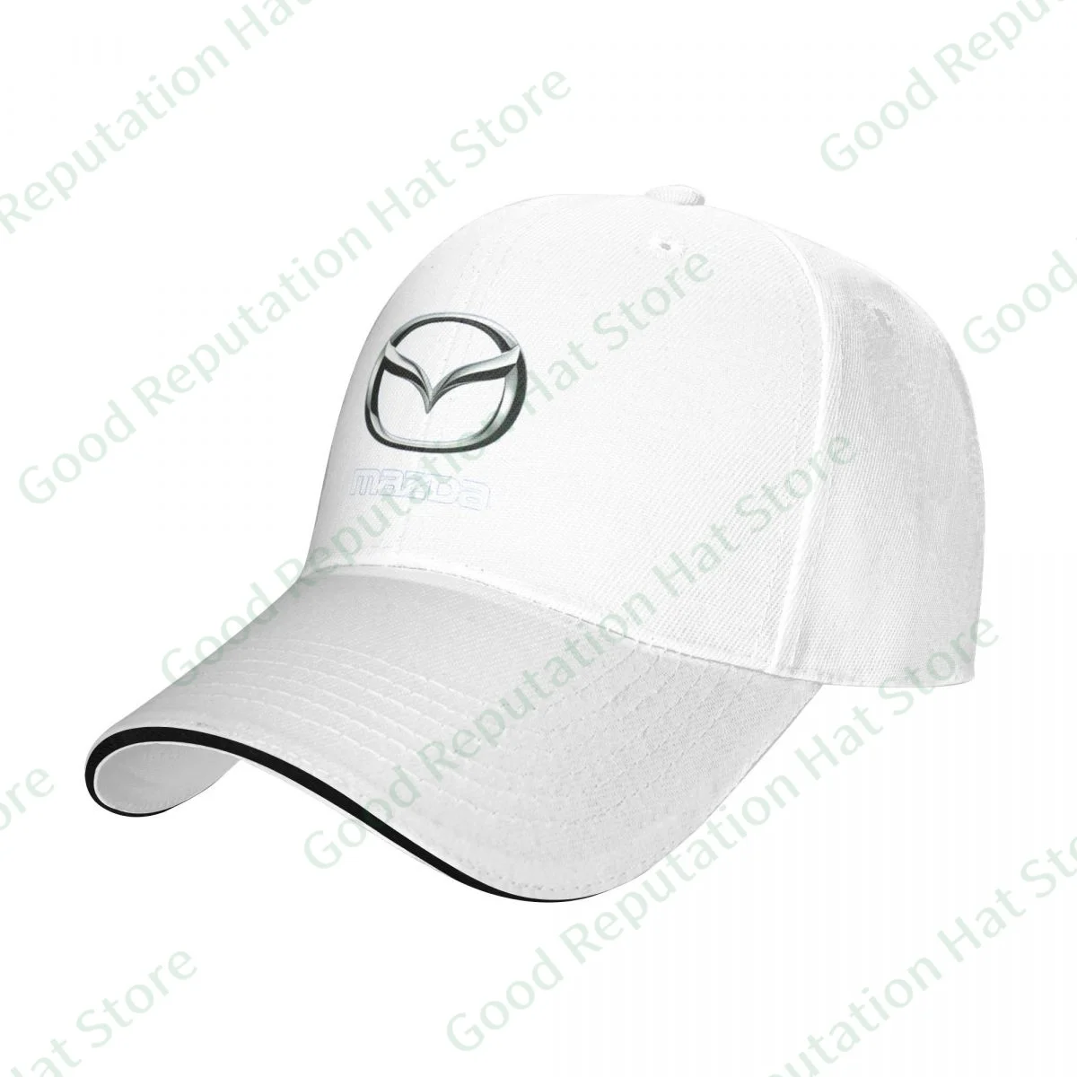 

Men Women Multiple Colour Mazda Baseball Cap Peaked Cap Adjustable Unisex Summer Dad Hat Shade Sport Baseball Hats