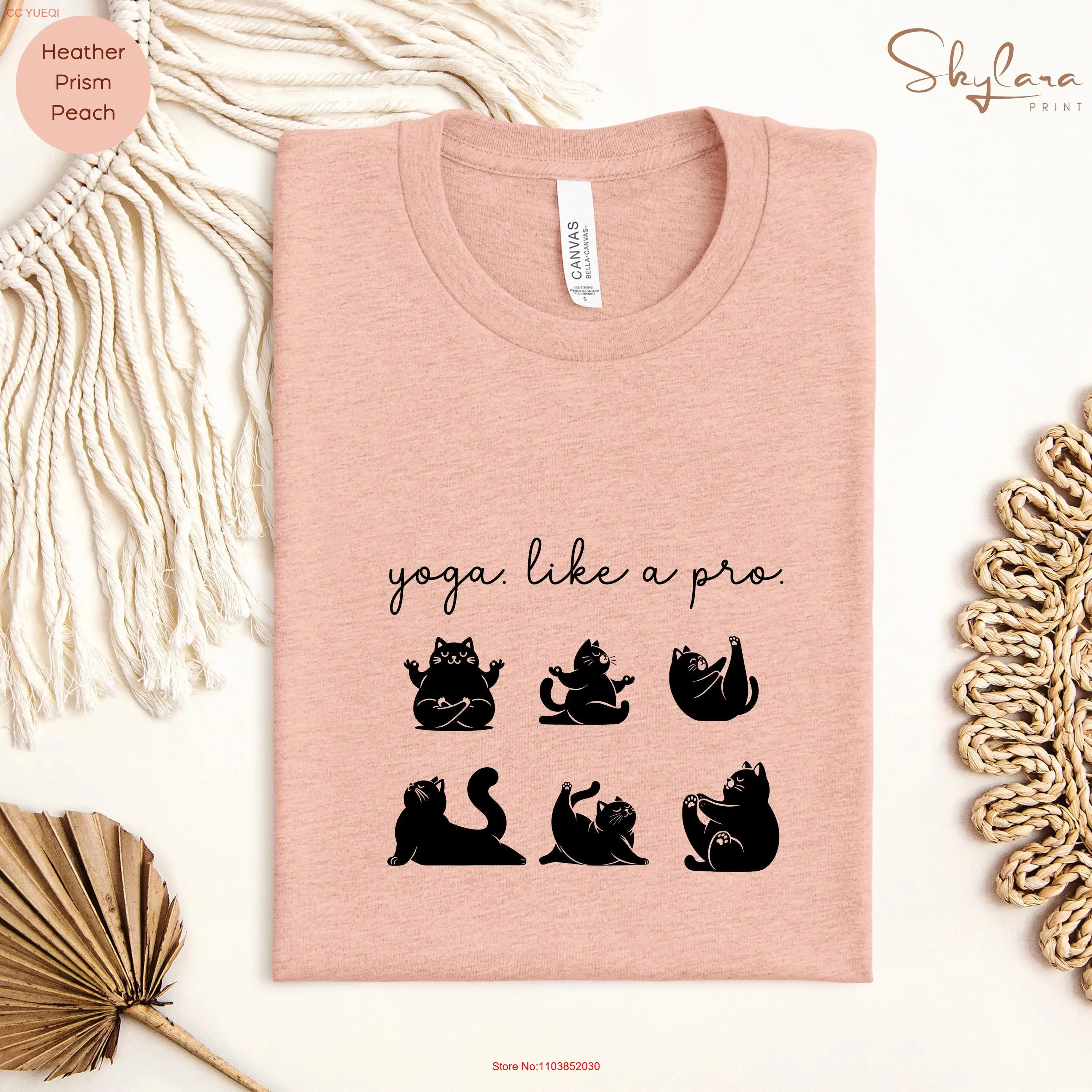 футболка с котом для йоги поговорки животными мама милые женщины любовники