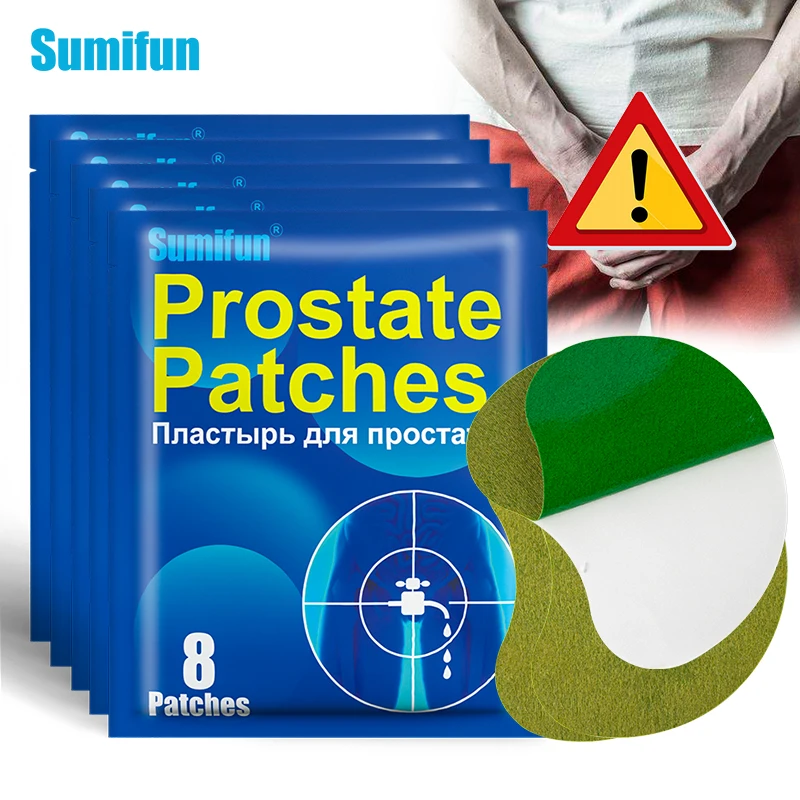 

8/24/40 шт., пластыри для лечения простатита