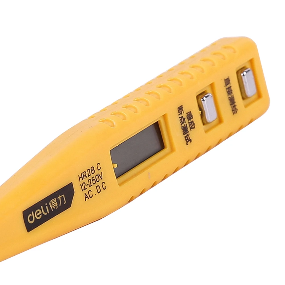 DELI Electronic Indicator Test Pen Ac Power Supply Voltage Tester Electrician Tools | Meters