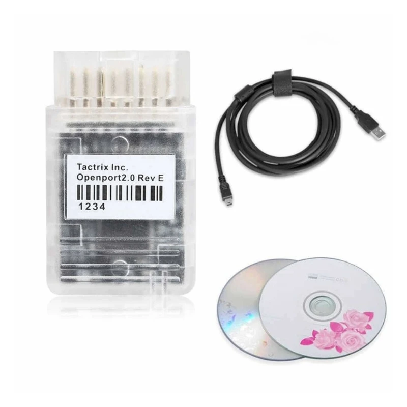 

Инструмент для чип-тюнинга Tactrix Openport2.0 OBD2, диагностическое программирование, программирование E8BC
