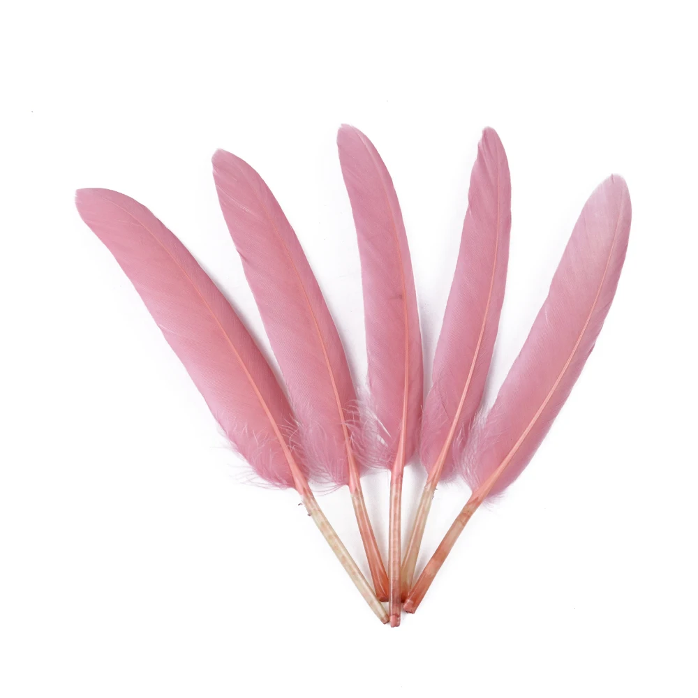 100 шт. разноцветные маленькие гусиные перья для детей