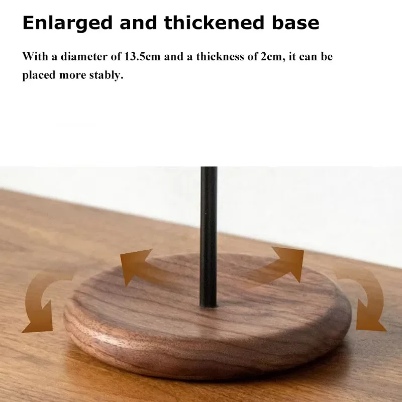 Подставка для гарнитуры из цельного дерева компьютерный стол монитор устройство