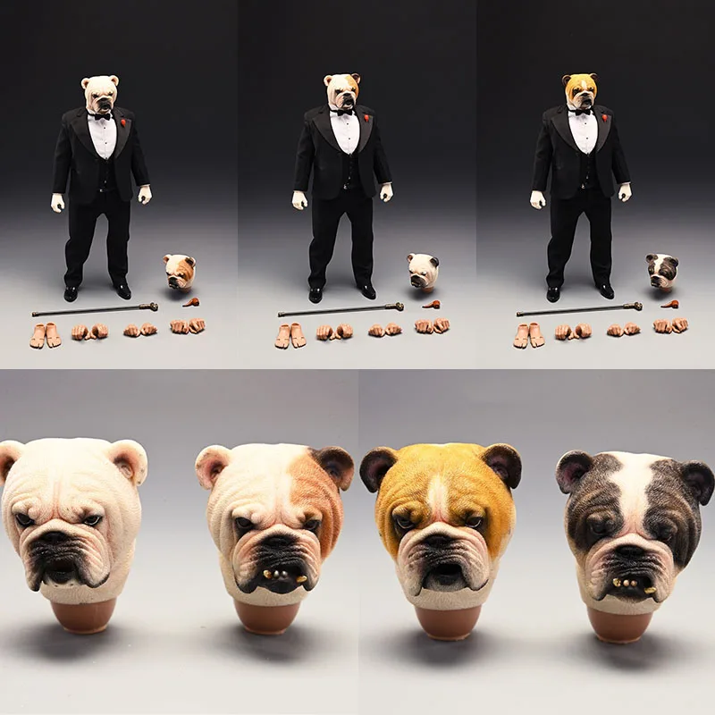 

Mostoys M2201 1/6 Scale Male Soldier Bulldog Godfather Scene Model Accessory 12'' Full Set Action Figures Dolls for Fans Gifts