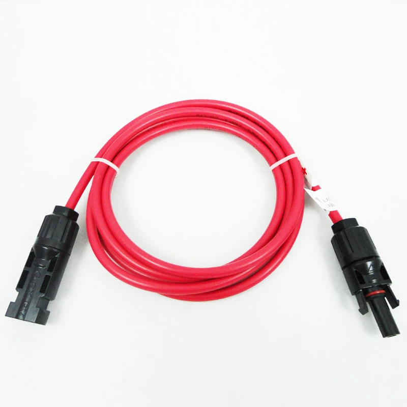 

Солнечный Удлинительный кабель 4 мм2 1 метр 12awg с солнечными разъемами