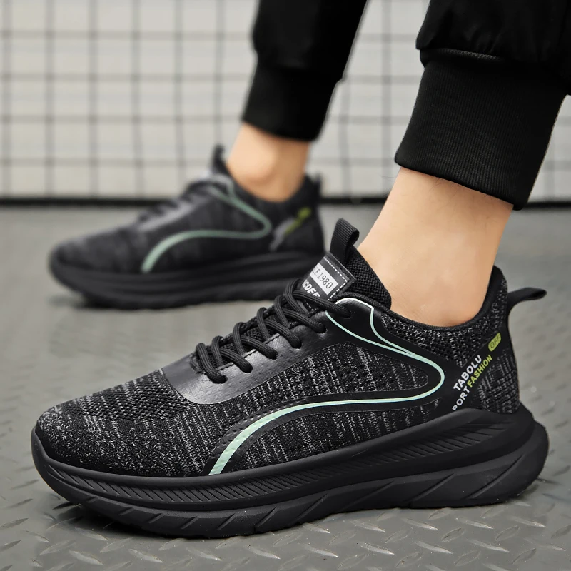 

Мужские летние дышащие кроссовки с перфорацией, сетчатые туфли для бега, молодежные кроссовки, лоферы, 2023