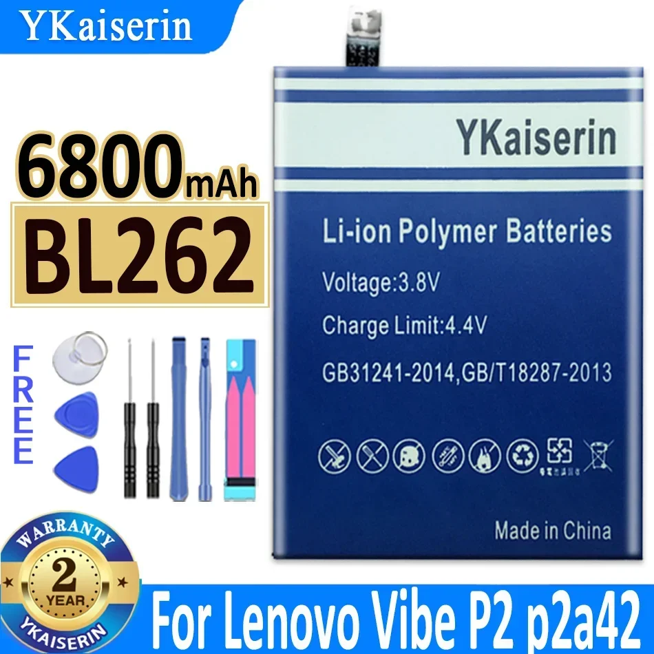 Аккумулятор YKaiserin для Lenovo K6 Power K5 Plus K6Power K5Plus/Z Z2 Pro Z2Pro/X X2/S1/P2 K32C30 S1c50 K33A42 p2a42