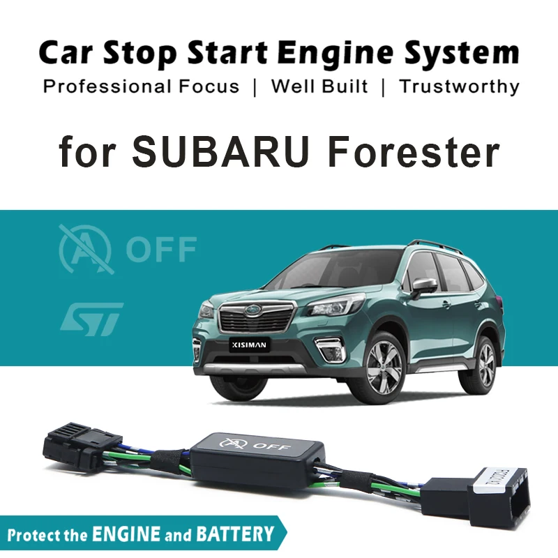 

Для SUBARU Forester SK 2018-2024 автомобильная автоматическая система остановки и запуска двигателя, датчик управления устройством, штекерный кабель