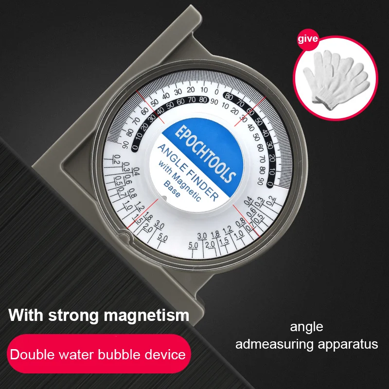 

Construction Tool Magnetic Angle Locator Inclinometer Measuring Instruments Protractors Level Instrument Hand Tools