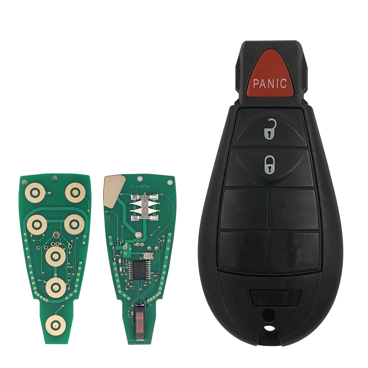 

Sunshine Car GQ4 53T 433MHz Smart Remote Control Key для Jeep Cherokee Sport KL Dodge RAM Chrysler Town Country - универсальная посадка