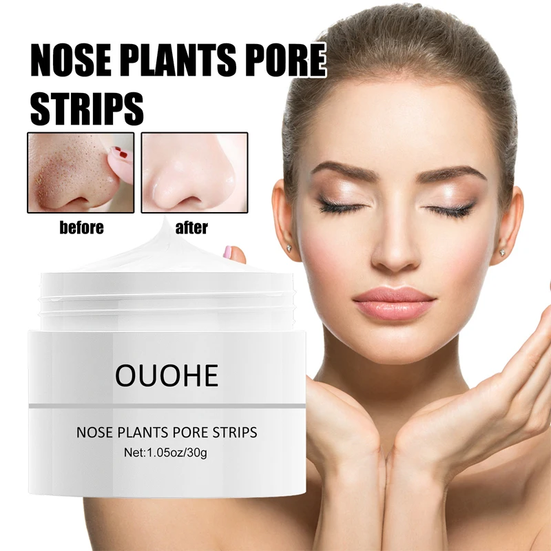 

Removal Blackhead Nose Tear Pull Mask Treatment Pimples Acne Oil Control Shrink Pores Nose Deep Cleansing Moisturizing Skin Care