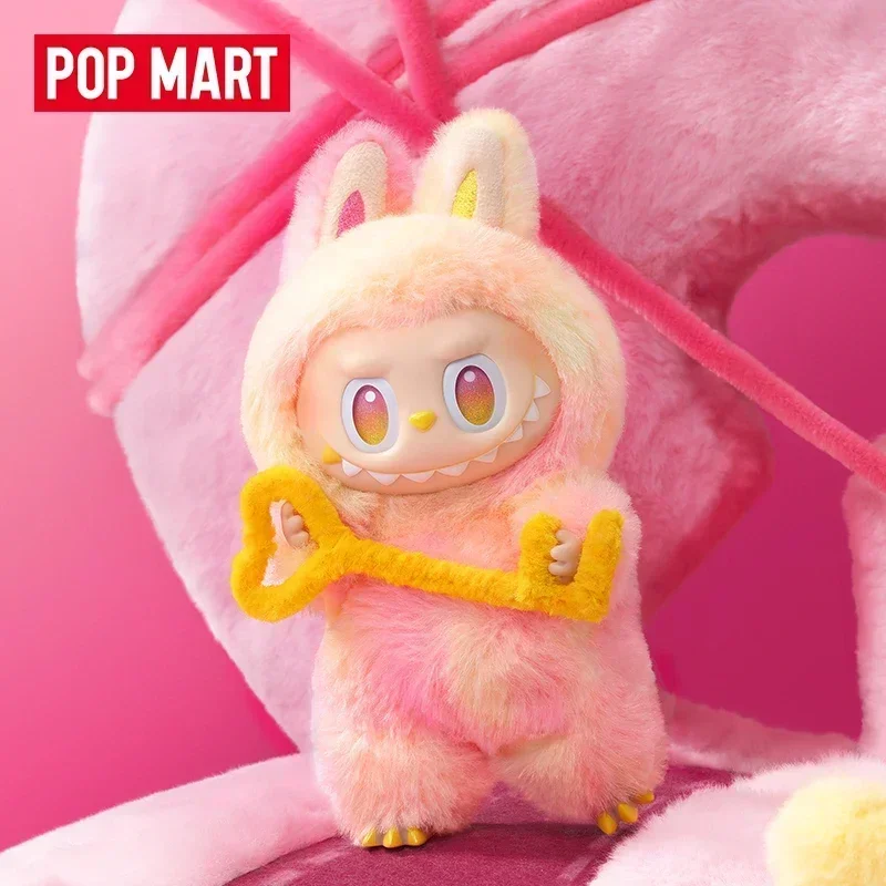 Фото POPMART LABUBU3.0 Big Into Energy Series, плюшевая слепая коробка, игрушки, куклы, милые фигурки, украшения, сюрприз, подарок на день рождения №5