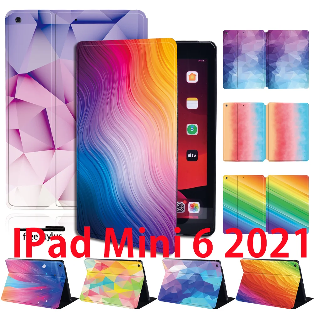 

Чехол-книжка из искусственной кожи для IPad Mini 6, 2021 дюйма
