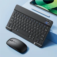 bluetooth keyboard wireless keyboard and mouse spanish mini russian keyboard for ipad phone samsung tablet ipad pro 11 air 2020