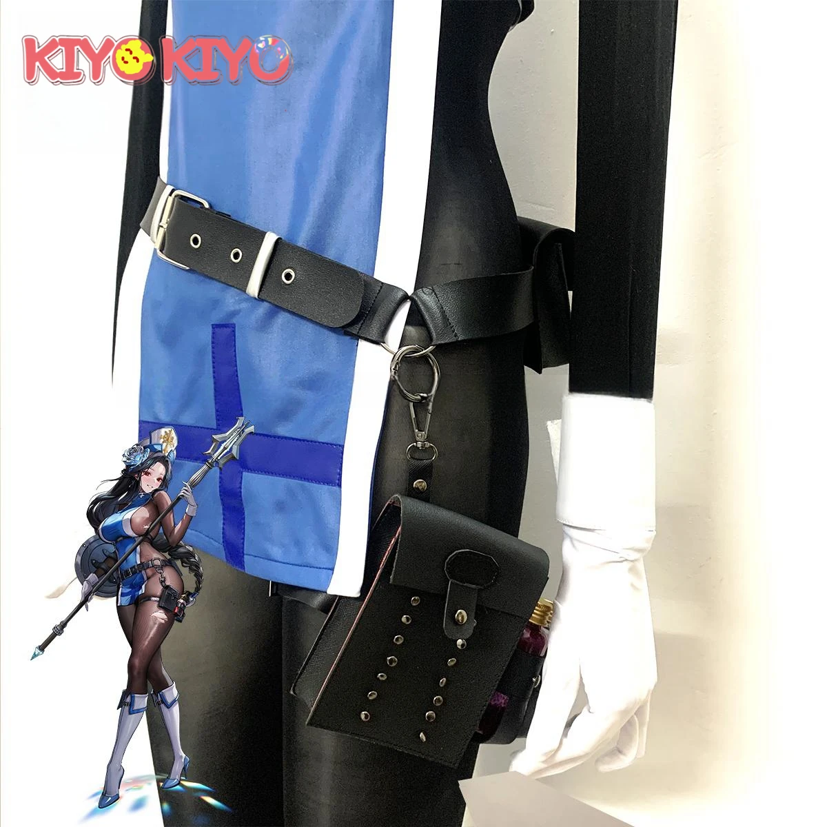 Фото KIYO-KIYO на заказ/размер NI cos KKE Maiden косплей костюм Ice Rose Maiden сексуальное женское белье комбинезон костюмы на Хэллоуин №2