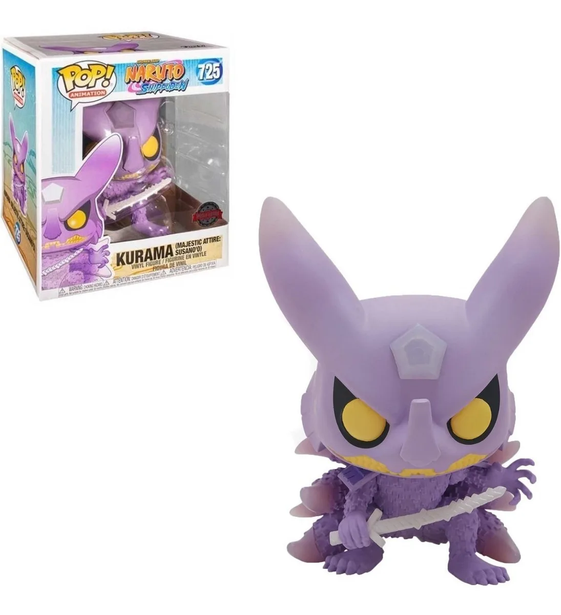 Виниловые экшн-фигурки Funko Pop Аниме Наруто SHIPPUDEN KURAMA 725 # NARUTO on Gamakichi 106 # Jiraiya on Toad 73 # Abura