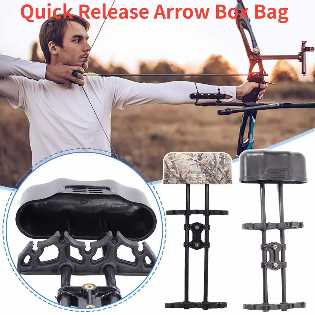 

1Pcs Quick Release Box Bag Composite Pulley Bow And Quick Release Box Six Pot Archery Outdor Accessories
