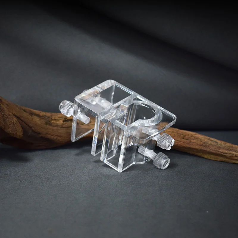 Акриловые зажимы для водопроводных труб аквариум стеклянная труба впускной