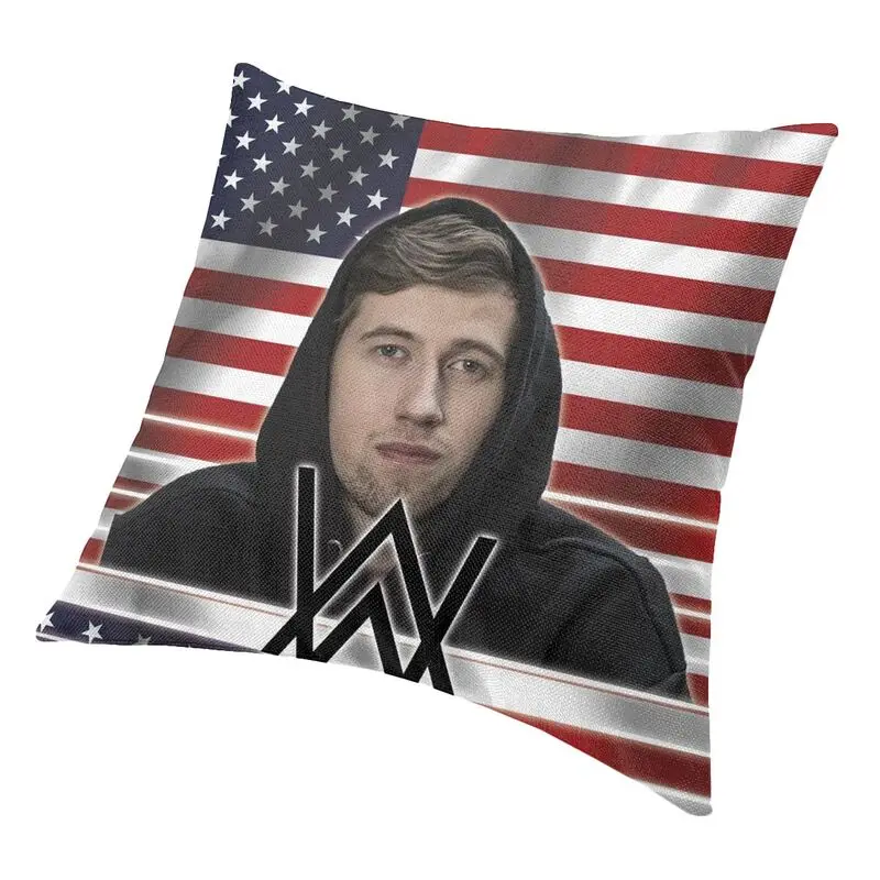 Диванная наволочка Alan Walker в скандинавском стиле украшение для гостиной диджея