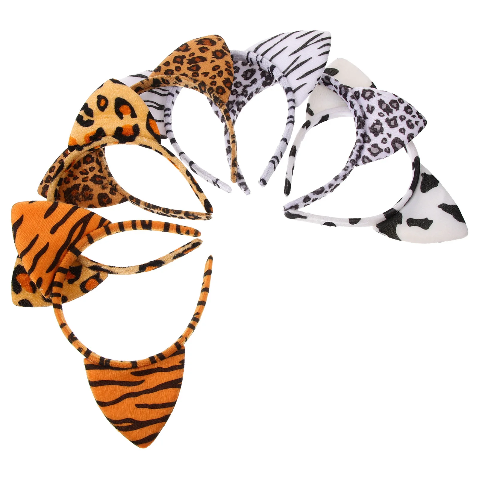 

Аксессуары для волос для девочек плюшевый Леопардовый аксессуар для волос Искусственный шар костюм Одежда Реквизит