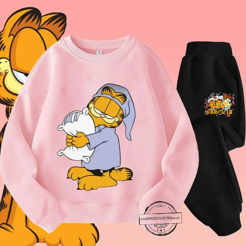 Толстовка с круглым вырезом для мальчиков и девочек Осень-зима